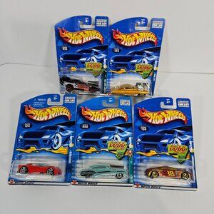 Vintage 2002 Hot Wheels Collector Cars Lot Of 5 Firebird So Fine NIP (Lot 2)